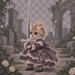 Knight Kitten #503