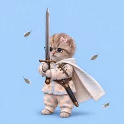 Knight Kitten #384