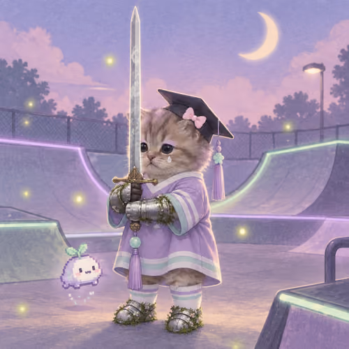 Knight Kitten #859