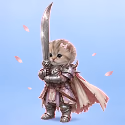 Knight Kitten #811