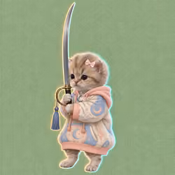 Knight Kitten #826