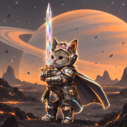 Knight Kitten #593