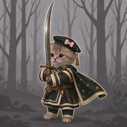 Knight Kitten #903