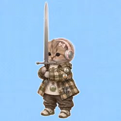 Knight Kitten #575