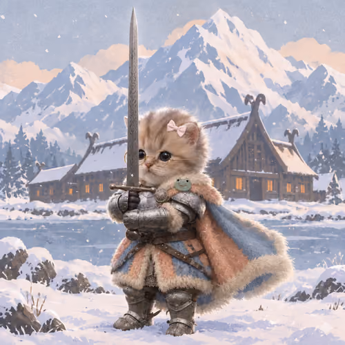 Knight Kitten #262