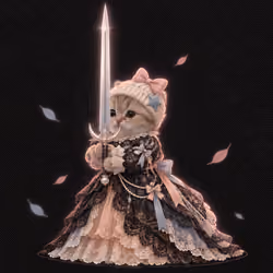 Knight Kitten #598