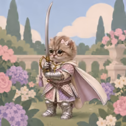 Knight Kitten #892