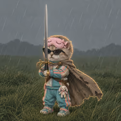 Knight Kitten #692