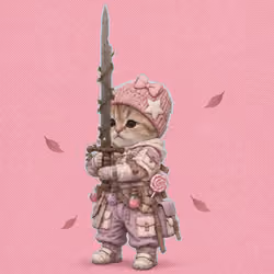 Knight Kitten #739