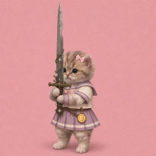 Knight Kitten #658