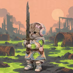 Knight Kitten #899