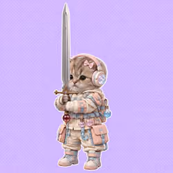 Knight Kitten #456