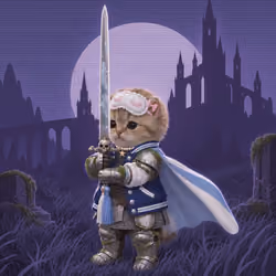Knight Kitten #651