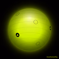 3D Game CCFF00 Sphere #648
