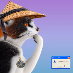 Thinking Cat #831