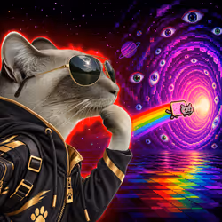 Thinking Cat #1153