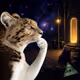 Thinking Cat #2547