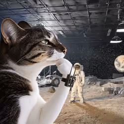 Thinking Cat #9387
