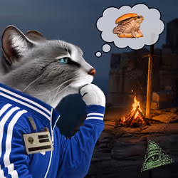 Thinking Cat #6212