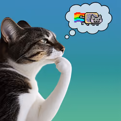 Thinking Cat #5828