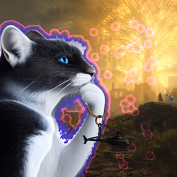 Thinking Cat #6296