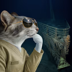 Thinking Cat #3290