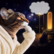 Thinking Cat #5552