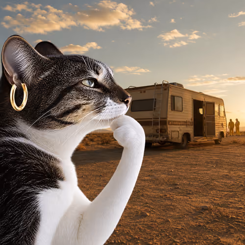 Thinking Cat #526