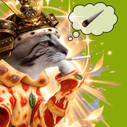 Thinking Cat #6608