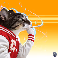 Thinking Cat #5695