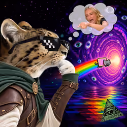 Thinking Cat #6028