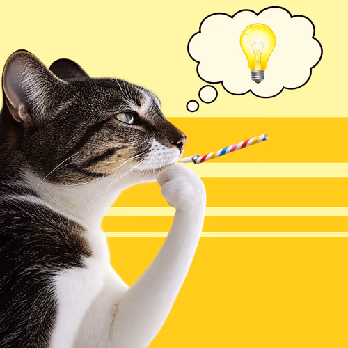 Thinking Cat #2309