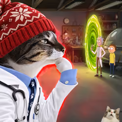 Thinking Cat #5293