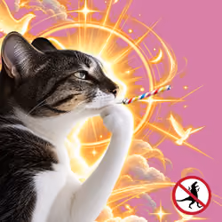Thinking Cat #6230