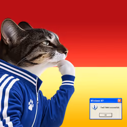 Thinking Cat #5405