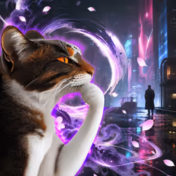Thinking Cat #8875