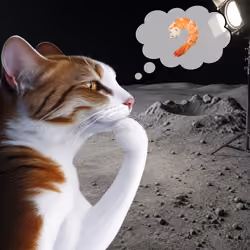 Thinking Cat #6960