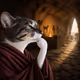 Plato: Thinking Cat