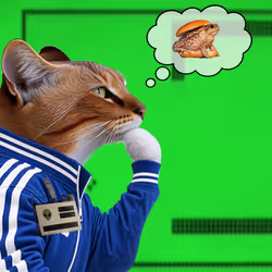 Thinking Cat #6710