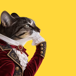 Thinking Cat #727