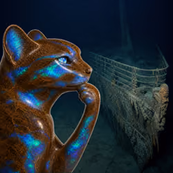 Thinking Cat #2013