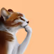 Thinking Cat #6897