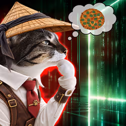 Thinking Cat #5578