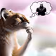 Thinking Cat #3423
