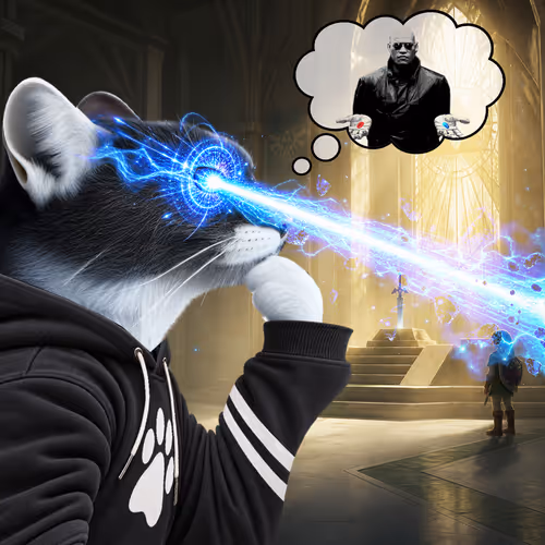 Thinking Cat #6127
