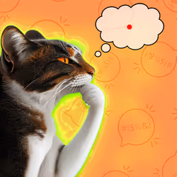 Thinking Cat #3396