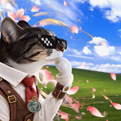 Thinking Cat #187