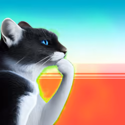 Thinking Cat #6049