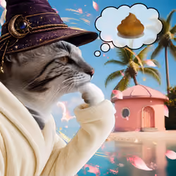 Thinking Cat #4673