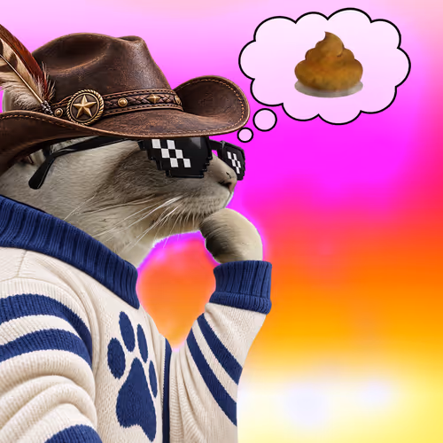 Thinking Cat #8529